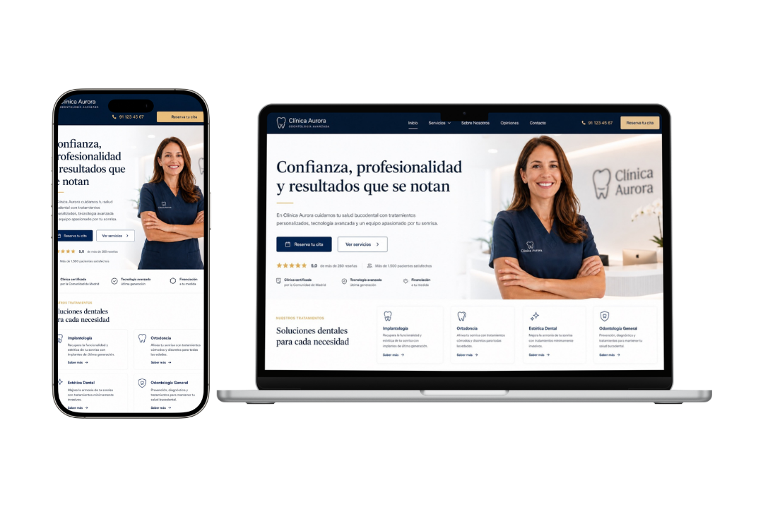 páginas web para empresas